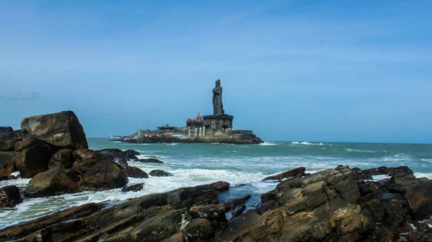 Kanyakumari Beach, Tamil Nadu, India